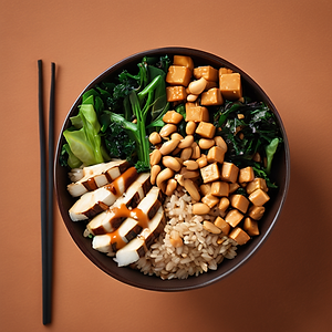Brown Rice Buddha Bowl