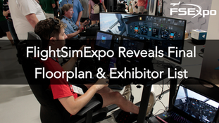 FlightSimExpo Reveals Final Floorplan & Exhibitor List 2025