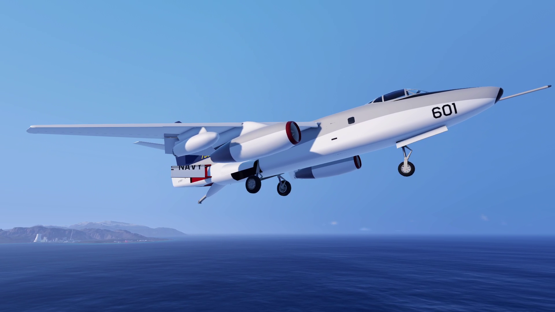 Indie flight game SimplePlanes 2 by Jundroo.  Carrier landing. 