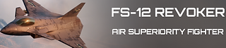 Nuclear Option FS-12 Revoker aircraft banner.