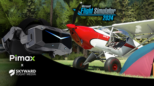 Pimax Collaboration. Microsoft Flight Simulator 2024.