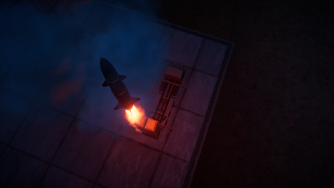 Nuclear Option by Shockfront Studios. New ICBM truck.