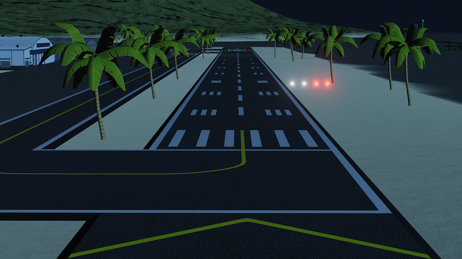 VRChat aviation world Skyward Night Flight by Cubeboyy