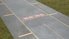 Rakoa Air Force Base layout and runways. VRChat aviation event 5th Air Festival by the DERUTA Air Force. 