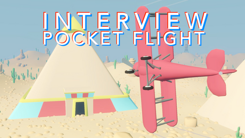 Indie flight game Pocket Flight by Just Pocket Games. 