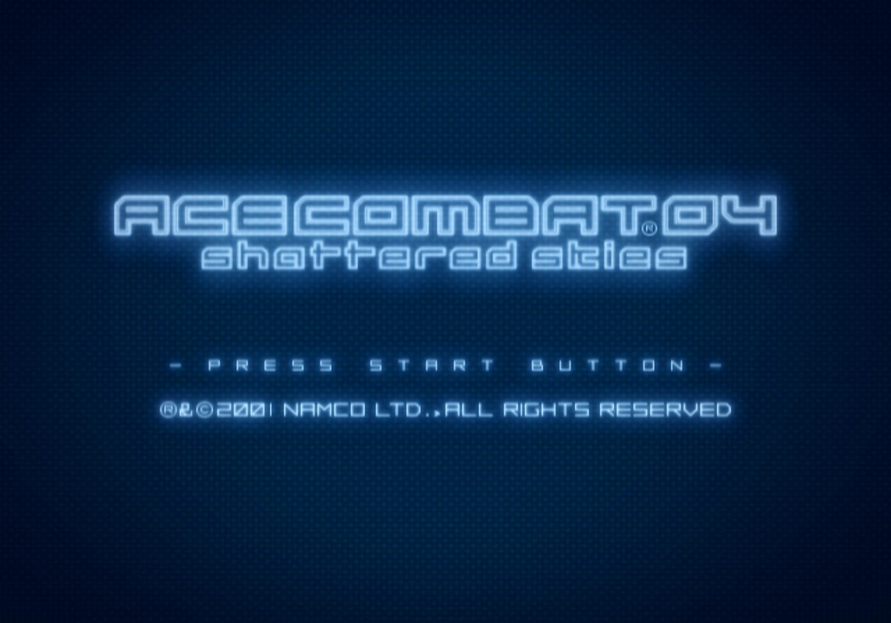 Ace Combat 04 UI/UX.