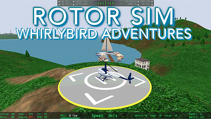 Rotor Sim: Whirlybird Adventures