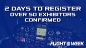 2 Days to Register, Over 50 Exhibitors Confirmed