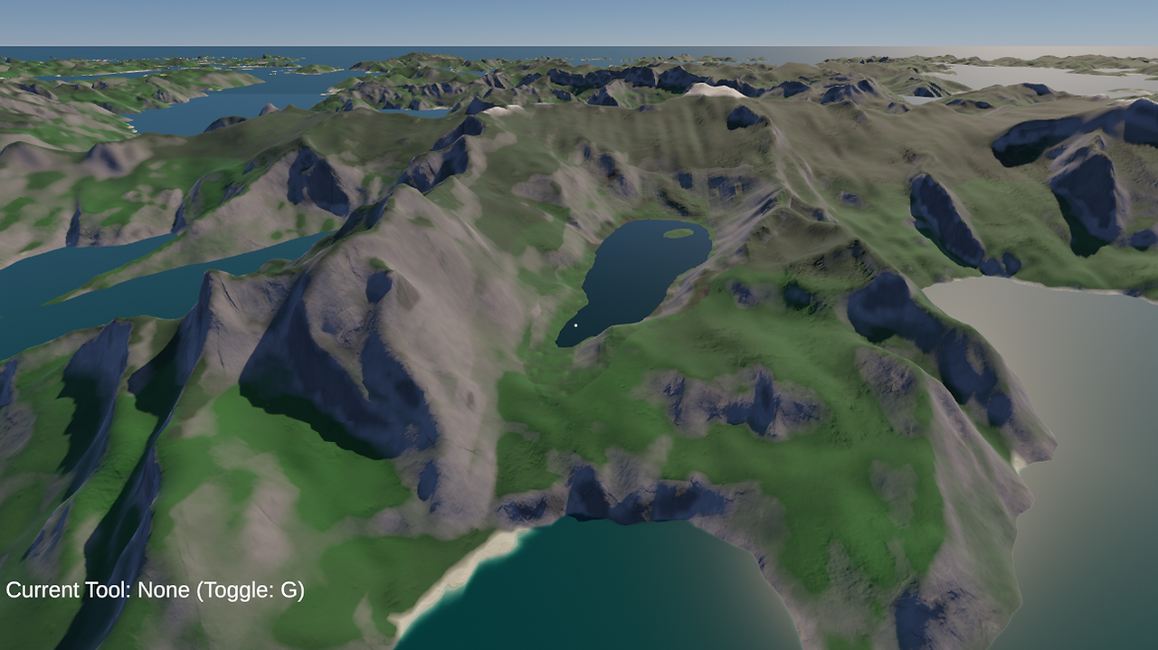 Lakehopper by Photon Games. Work in progress terrain.