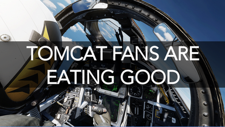 F-14 Tomcat Fans Are Eating Good