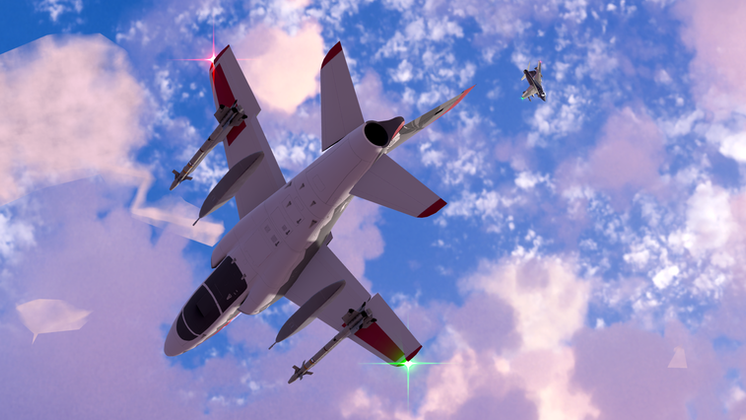 SW-210 Colibri. Skyward Flight Media original aircraft by Cubeboy and Hueman.