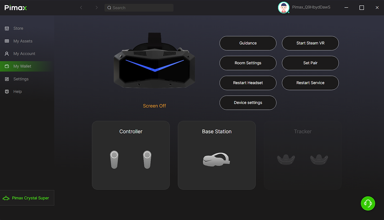Pimax Play software. Pimax Collaboration with Skyward Flight Media for the Pimax Crystal Super Ultrawide virtual reality headset. 