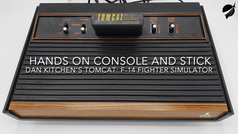 Hands on Console and Stick: Atari 2600 F-14 Fighter Simulator