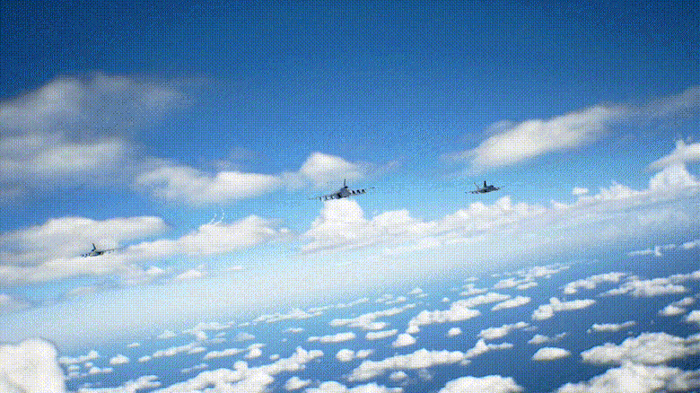 Ace Combat 8: Wings of Theve. Combat scenes.