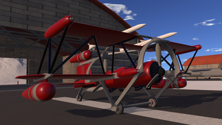 Test Pilots by Sacchan, a VRChat aviation world.