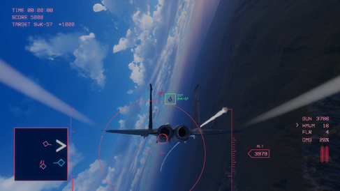 At Skies' Edge (2023). Screenshot of combat.