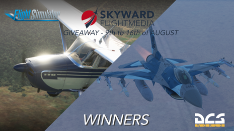 August 2021 Giveaway Winners Announced