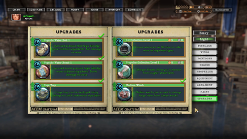 The Brew Barons customizations.