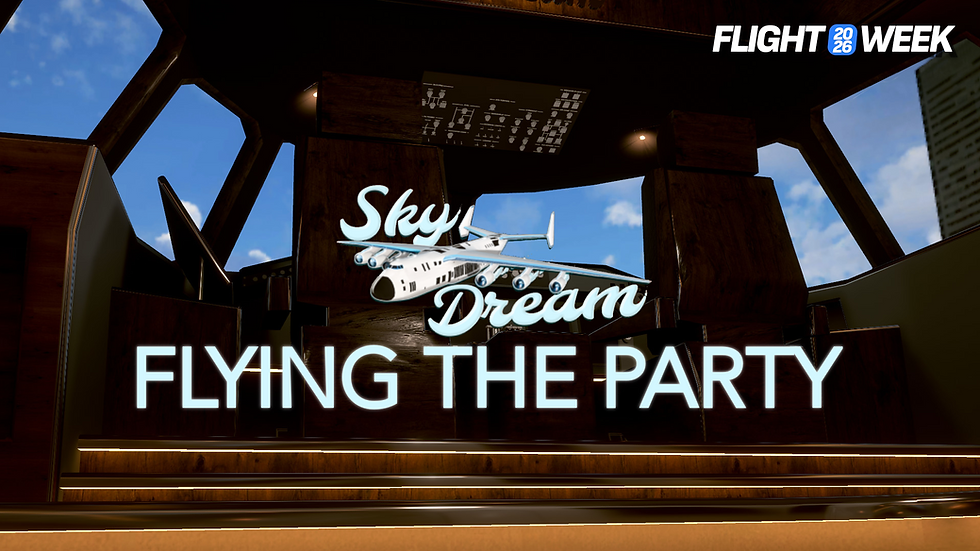 Flying the Part. Bia Kawaii BR Sky Dream VRChat World. VRChat Flight Week 2026.