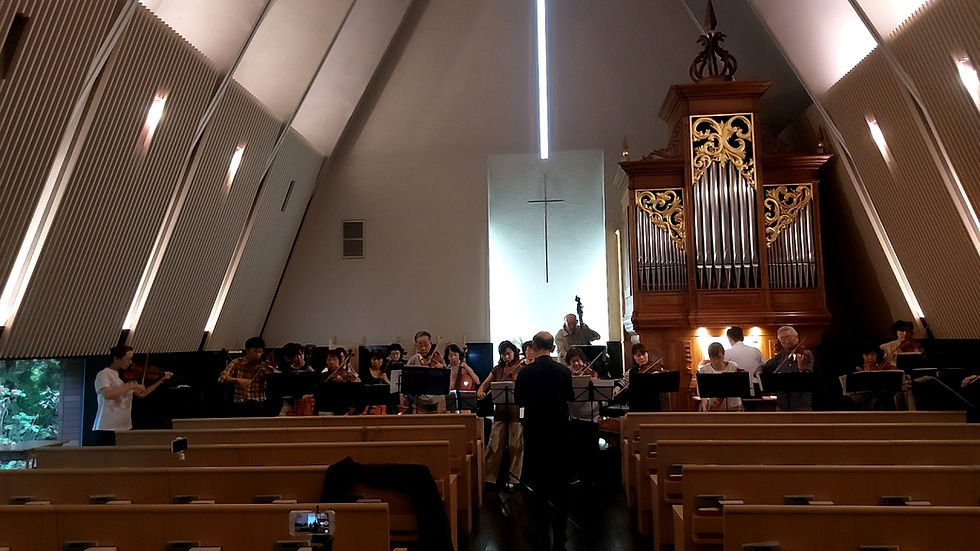 ムジカスコーレ定期演奏会リハーサル