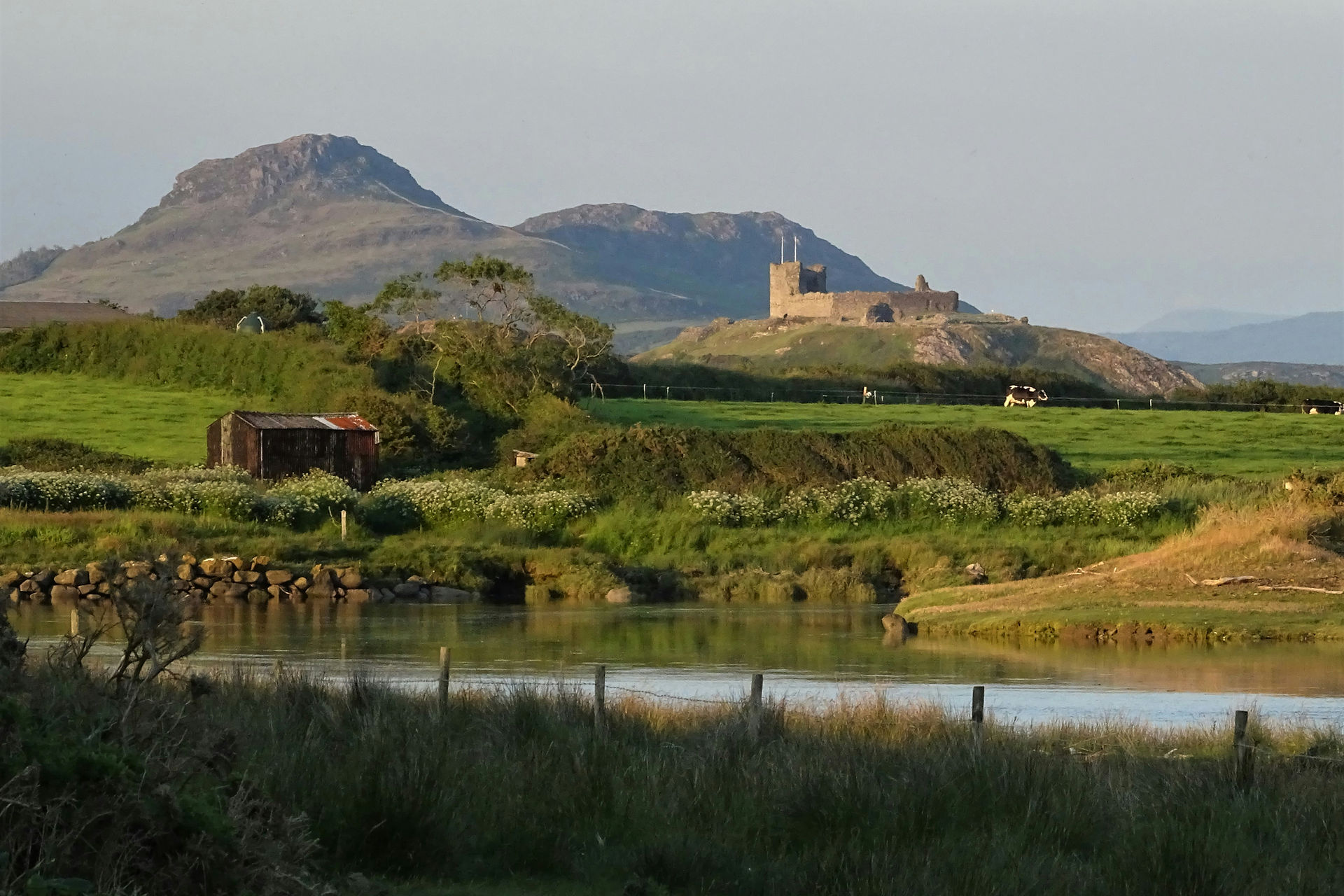 View of Criccieth Castle