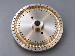 Precision Machined Bronze-Channel Rotor