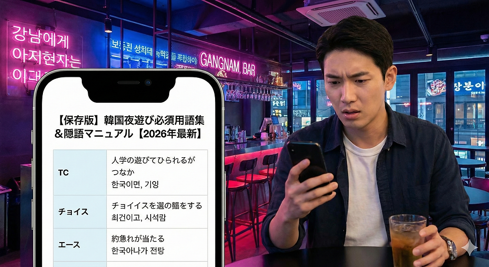 【保存版】「TC」「チョイス」「エース」って何？江南の夜遊びで恥をかかないための必須用語集＆隠語マニュアル【2026年最新】