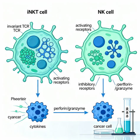 iNKT vs NK세포 치료, 무엇이 다를까? 나에게 맞는 최적의 치료법 찾기