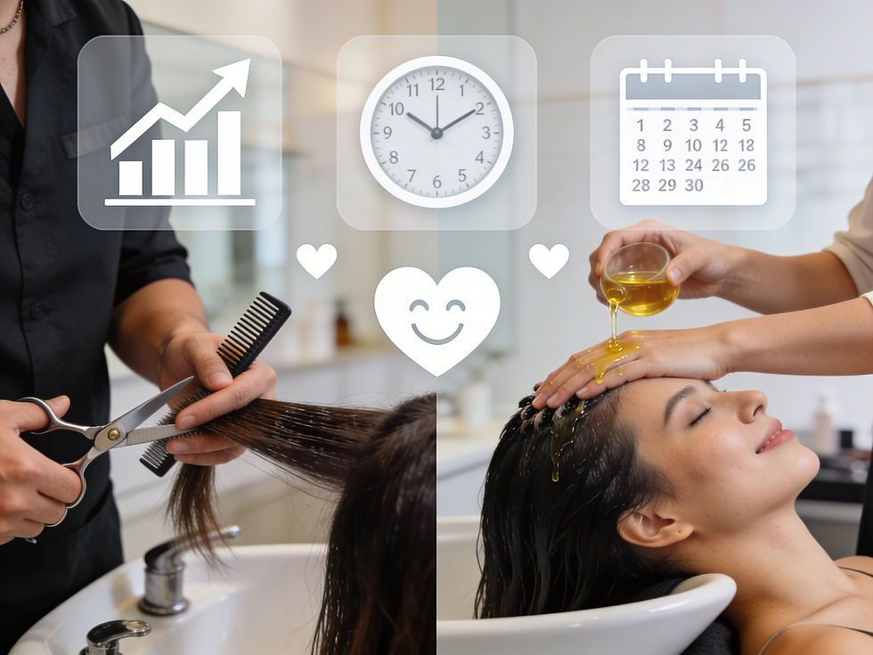 美容師からヘッドスパニストへの転職。キャリアチェンジのメリット