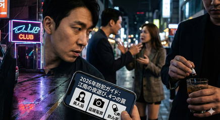 【2026年防犯ガイド】美人局、盗撮冤罪、飲み薬…江南の夜遊びに潜む「4つの罠」と、自分を守る鉄壁の回避術