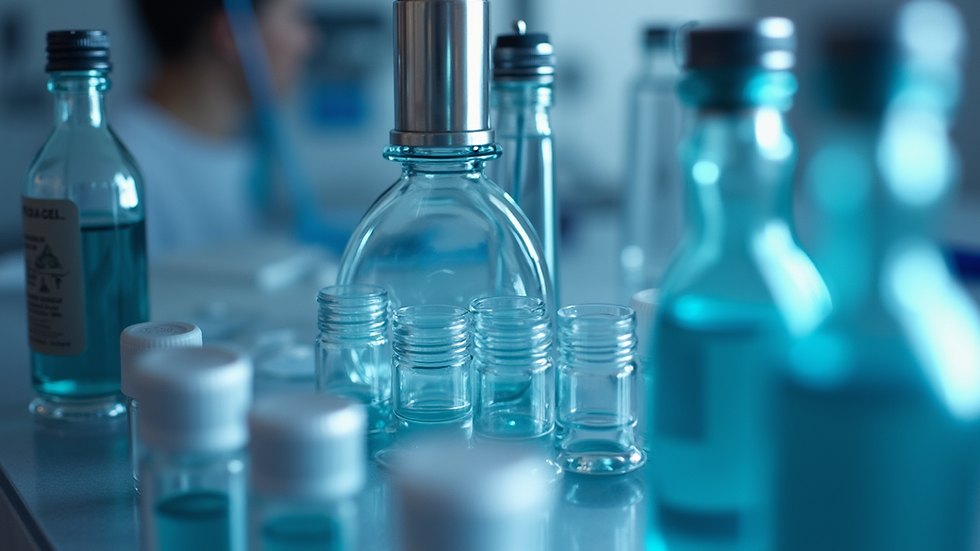 Close-up view of laboratory equipment used for NK cell therapy