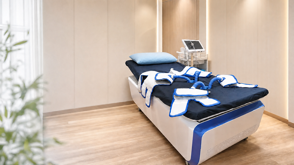 EECP therapy treatment bed at WeeCare Malaysia