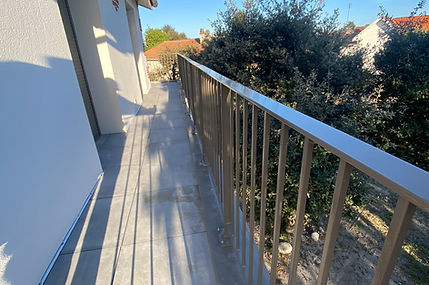 Garde-corps acier sur mesure