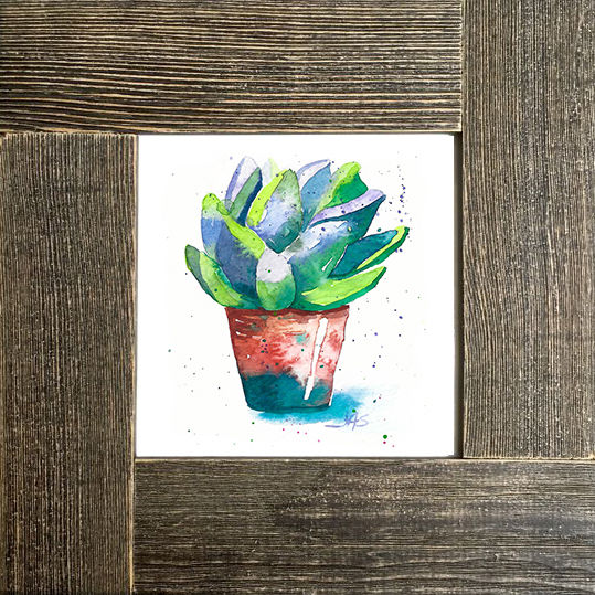 Thumbnail: succulent print