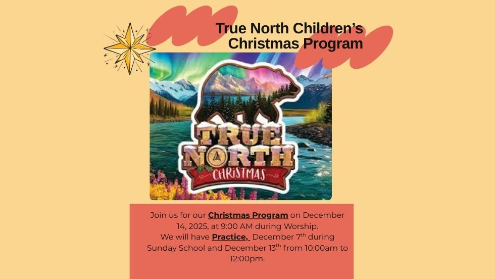 Children's Christmas Program Practice