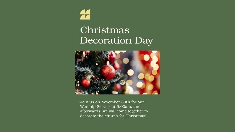 Decorate The Church