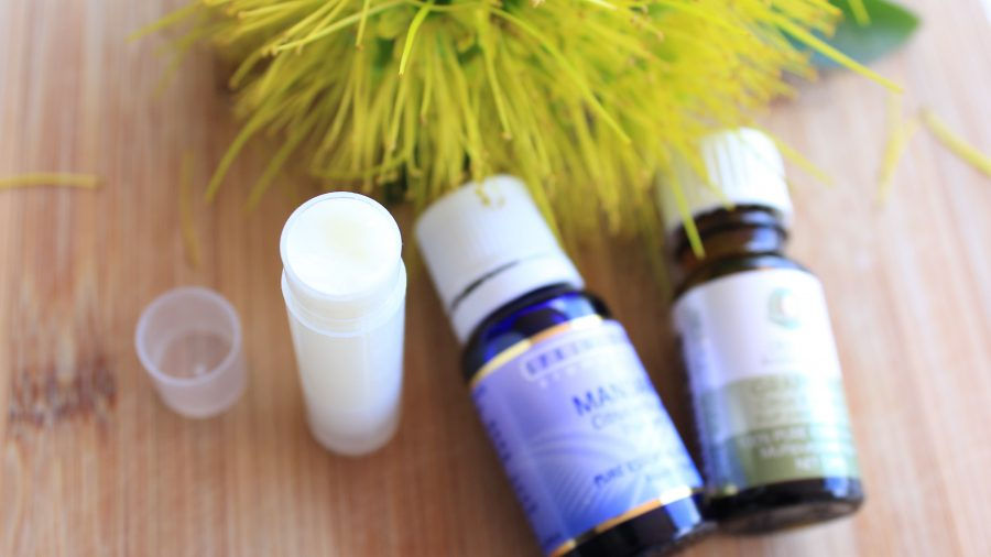 DIY natural lip balm