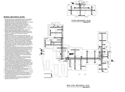 Mechanical Plan M1 Duct Layout Design