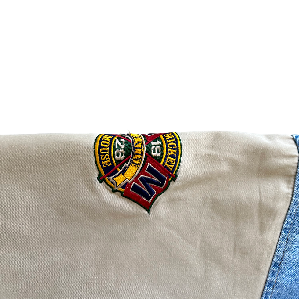 Küçük resim: Very Rare Vintage Disney Mickey Mouse Varsity Jacket (M)