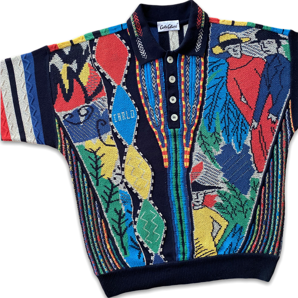 Küçük resim: Vintage Carlo Colucci Limited Edition Sweater (M/L)