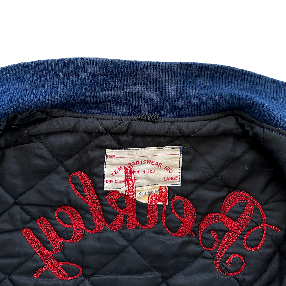 Küçük resim: Vintage USA Varsity Yelek (L)