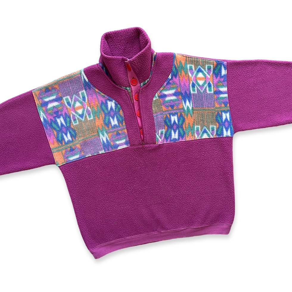 Küçük resim: Vintage Polar Sweatshirt (M)