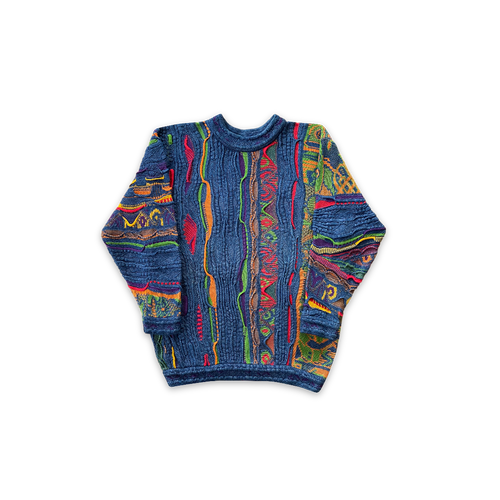 Vintage Coogi 'Blues Series' Sweater (S/M) Caput Vintage