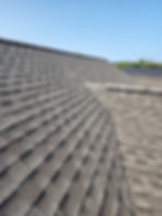 Asphalt roofing installed by JJ Exteriors