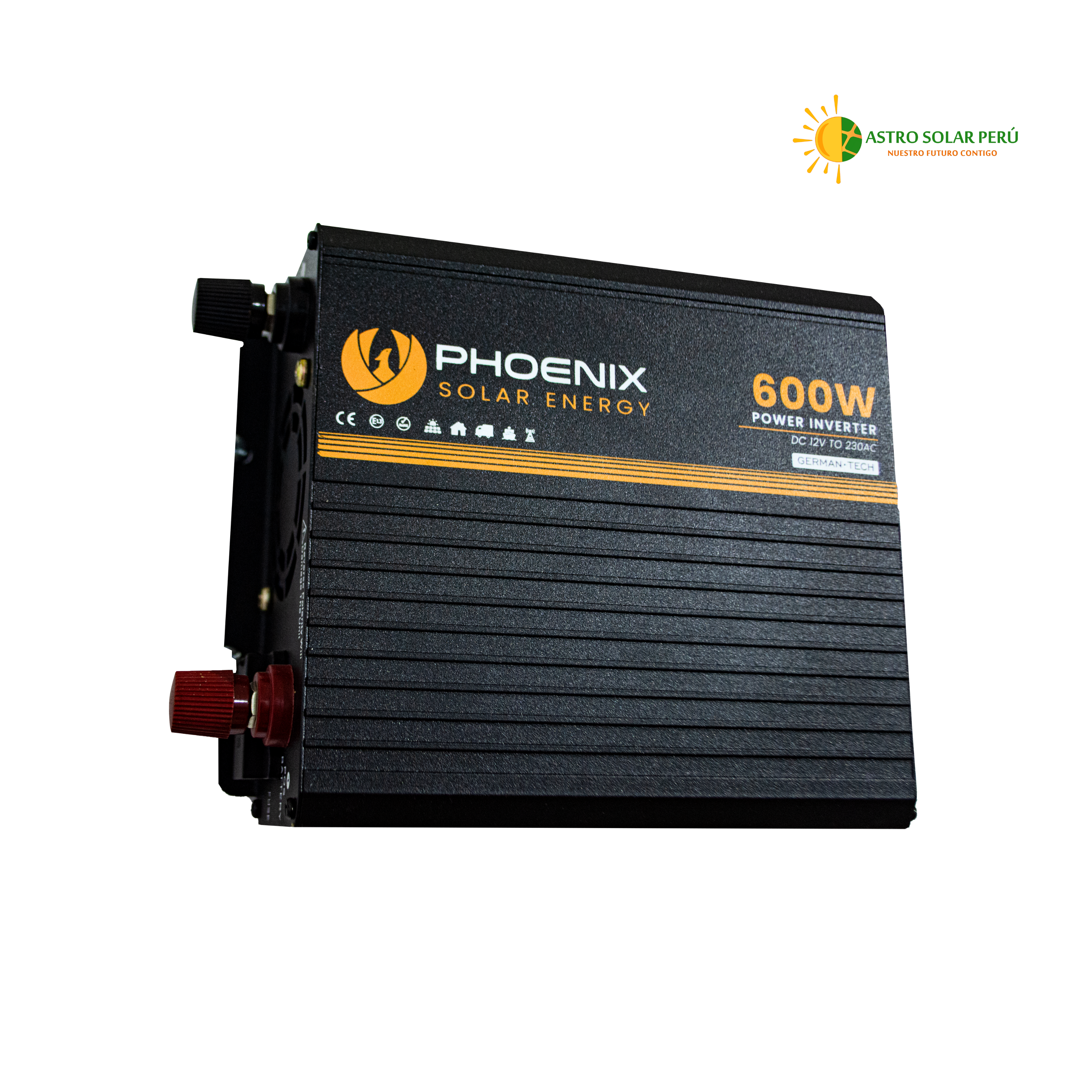 INVERSOR ONDA PURA PHOENIX SOLAR  ENERGY 12V 600W