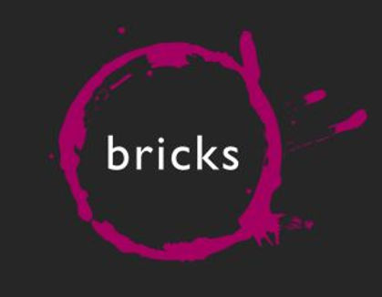 O'Bricks logo with black back groud