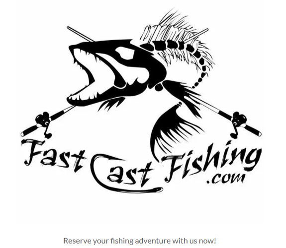 Fast Cast Fishing Logo