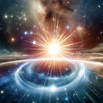 A Luz Única Magnética Imóvel:  A energia primordial que permeia o universo.