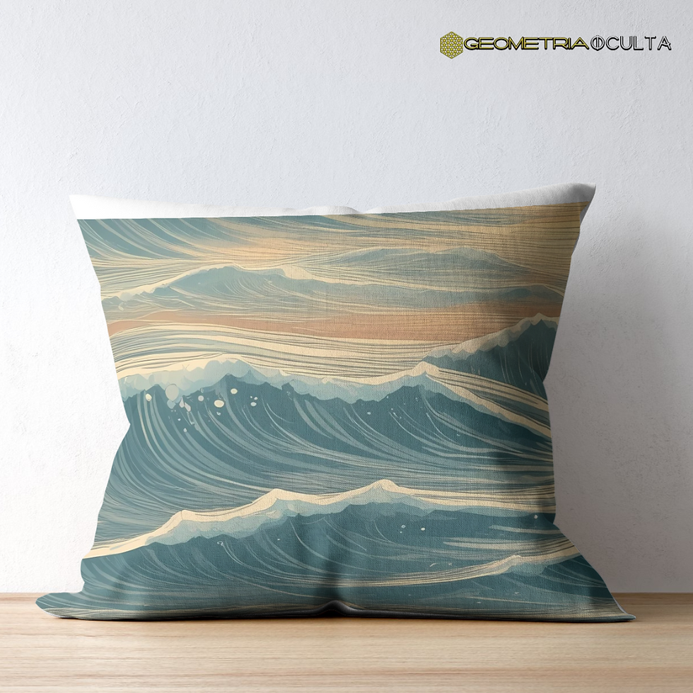 Miniatura: Almofadas - Coleção 2D Ocean Waves
