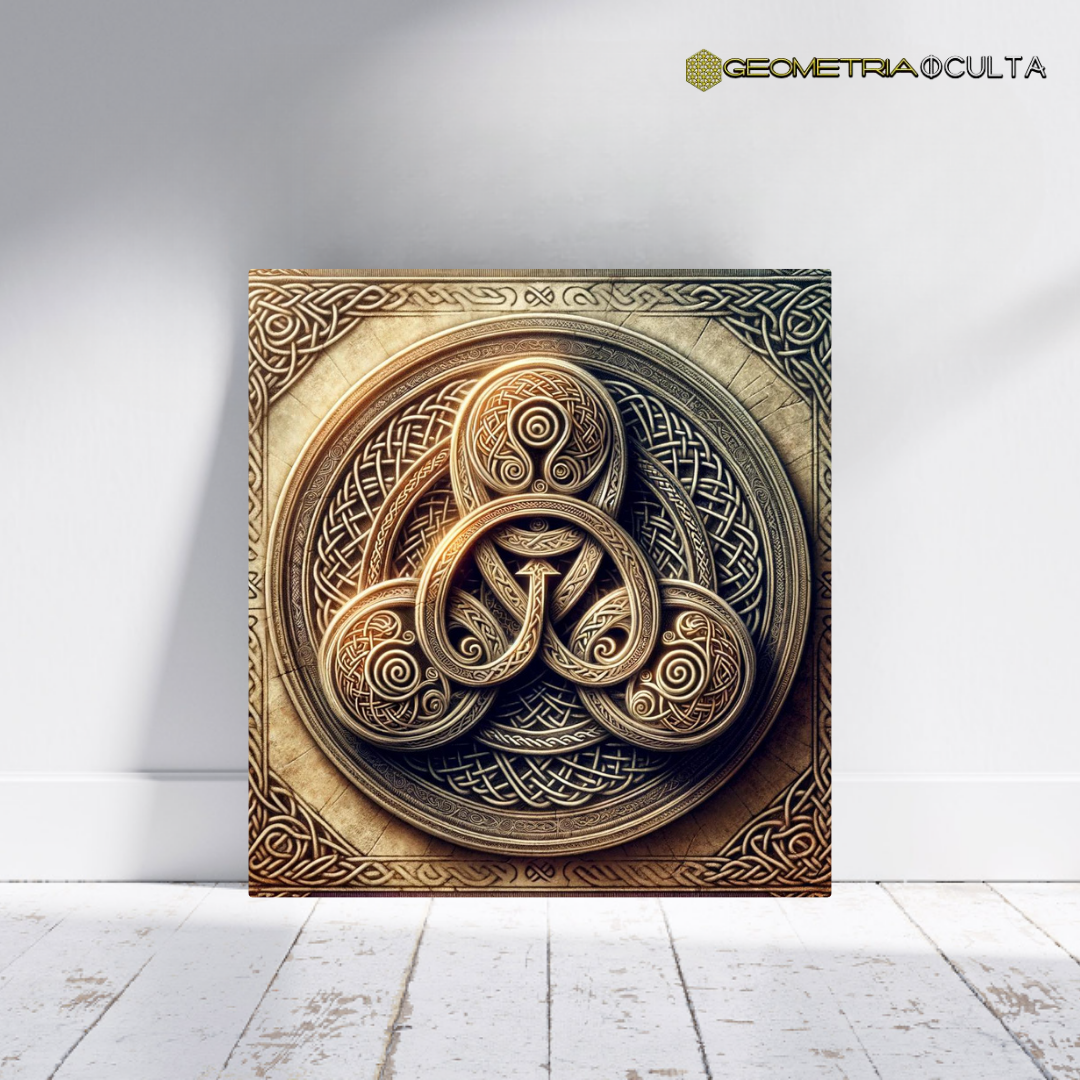 Placa metálica - Coleção Celtic